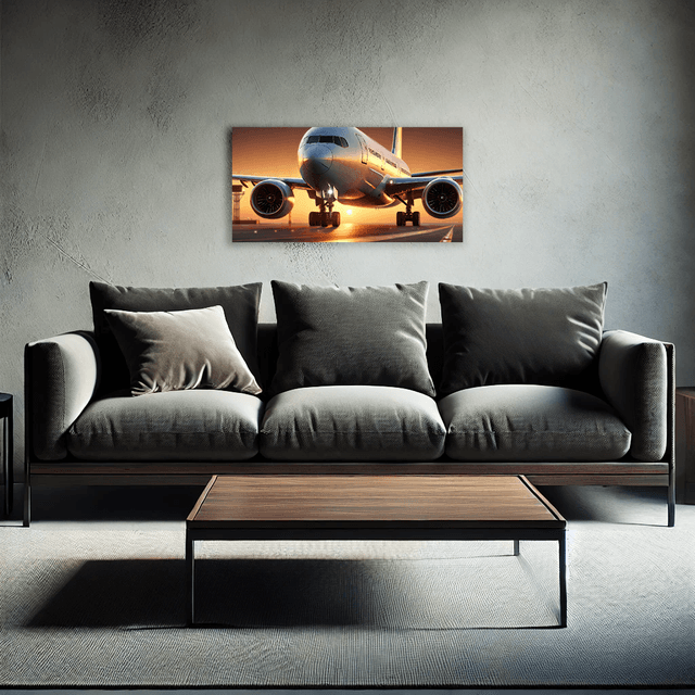Tableau "L'imposant" - Collection "Reflets du Tarmac"